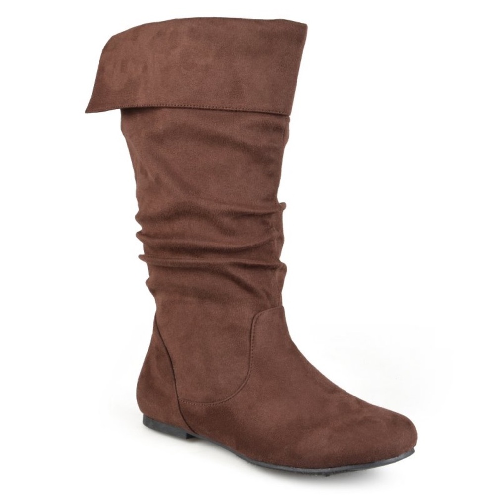 WOMEN'S JOURNEE COLLECTION SHELLEY-3 WIDE CALF KNEE HIGH BOOTS - Picture 7 of 10